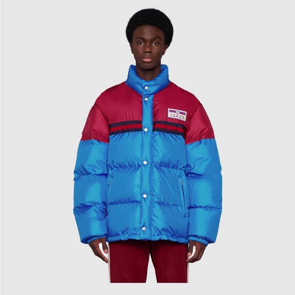 GUCCI DOWN PADDED NYLON JACKET - Picture 3 of 10
